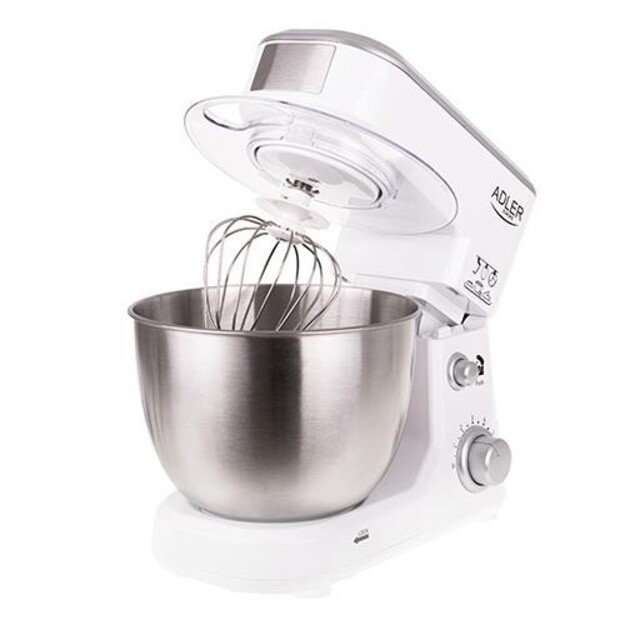 Adler | AD 4216 | 1000 W | Number of speeds 6 | Bowl capacity 4 L | White