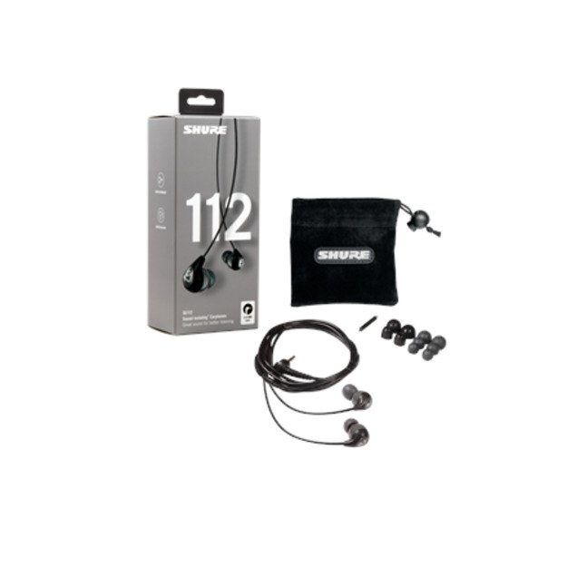 Shure SE112 Earphone, Grey | Shure