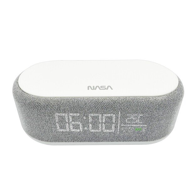 NASA SPC400  Bluetooth Speaker/ Alarm Clock/ Wireless Charger