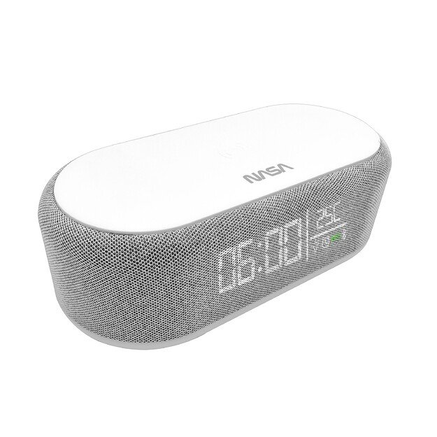 NASA SPC400  Bluetooth Speaker/ Alarm Clock/ Wireless Charger 6