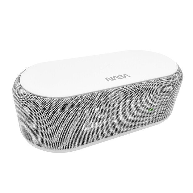 NASA SPC400  Bluetooth Speaker/ Alarm Clock/ Wireless Charger 7