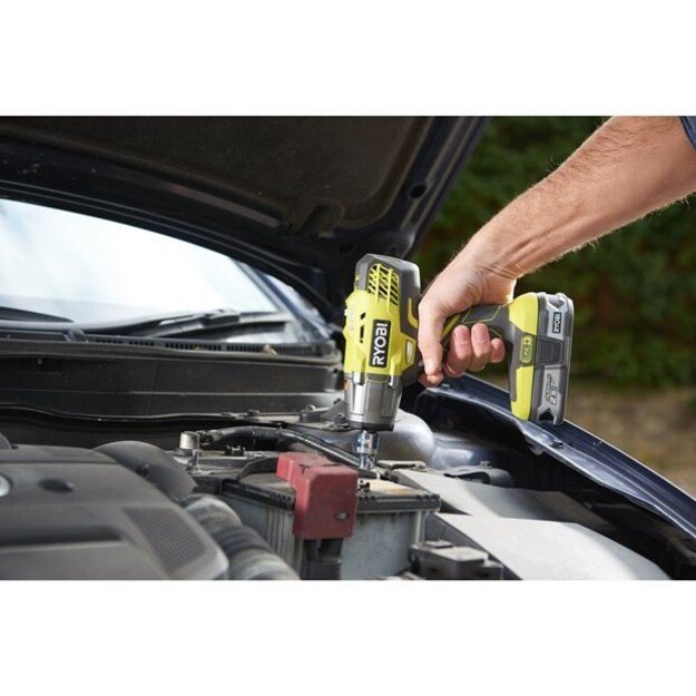 Ryobi R18IW3 power screwdriver/impact driver 1/2  One+ 18V 2,0Ah Black, Green
