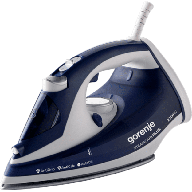 Gorenje | SIH2200BLC | Steam Iron | 2200 W | Water tank capacity 280 ml | Continuous steam 30 g