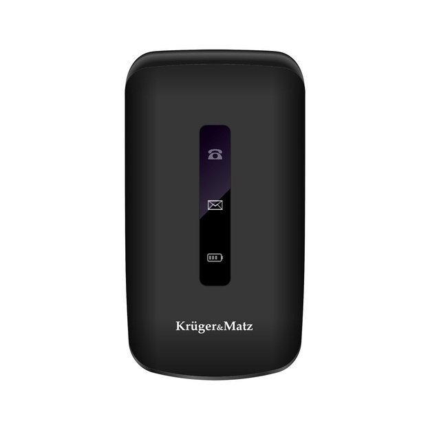 MaxCKruger & Matz Phone for seniors KM0929 7,11 cm (2,8 ) 108,5 g Black