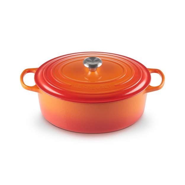 Oven Le Creuset Signature Oval Roaster 33cm Red