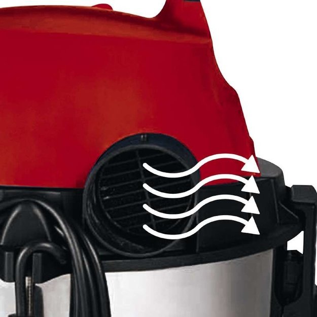 Vacuum cleaner workshop EINHELL TH-VC 1820 S 2342167 (1250W, silver color)