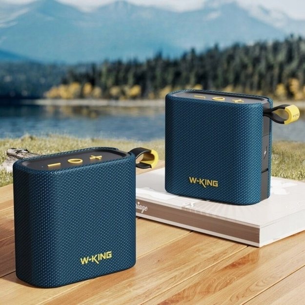 Belaidė &bdquo;Bluetooth&ldquo; kolonėlė W-KING D2, mėlyna
