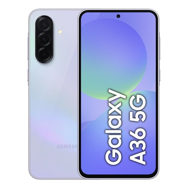 Samsung Galaxy A36 17 cm (6.7 ) Dual SIM Android 15 5G USB Type-C 6 GB 128 GB 5000 mAh Lavender