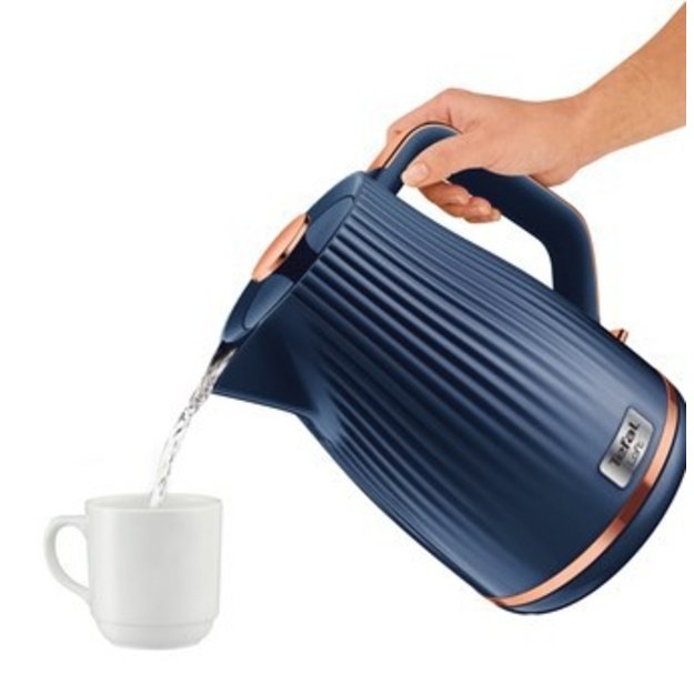 TEFAL Kettle | KO251430 | Electric | 2400 W | 1.7 L | Plastic | 360&deg; rotational base | Blue