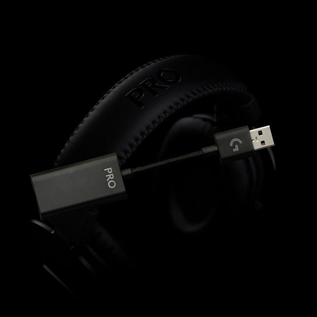LOGITECH G Pro X Headset full size wired 3.5 mm jack noise isolating