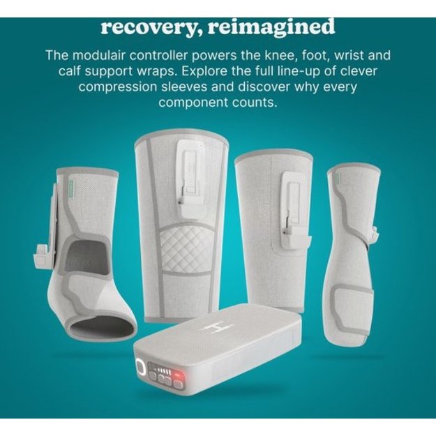 Homedics SR-CMXCE10HBND  Modulair Compression System Calf Wrap + Controller