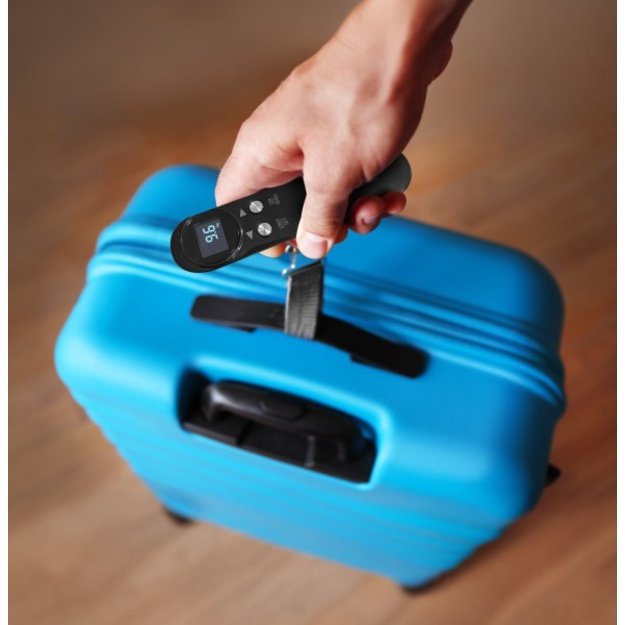 Homedics SCL-L100-BKR Travel Light Luggage Scale