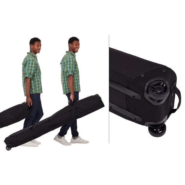 Thule 5176 Roundtrip Rolling Snowboard Bag 165cm Black