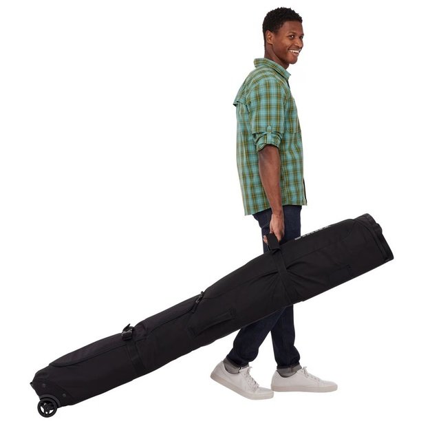 Thule 5176 Roundtrip Rolling Snowboard Bag 165cm Black