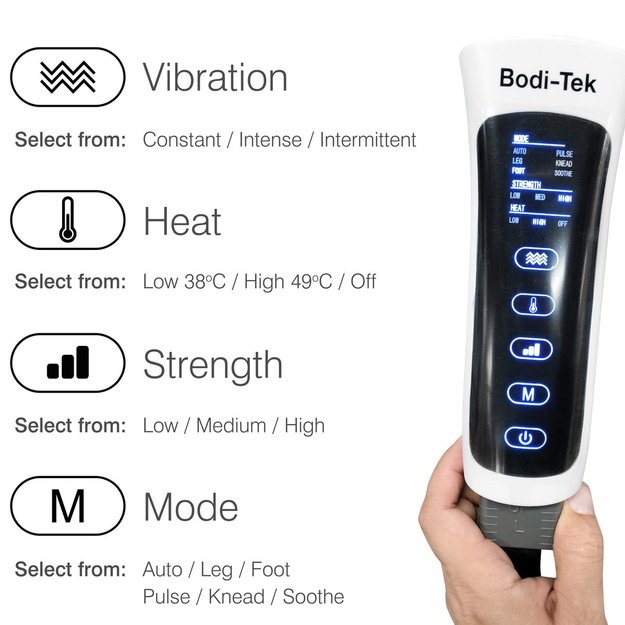 Comfort360&deg; Air Compression Half Leg Massager Boot