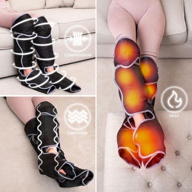 Comfort360&deg; Air Compression Half Leg Massager Boot