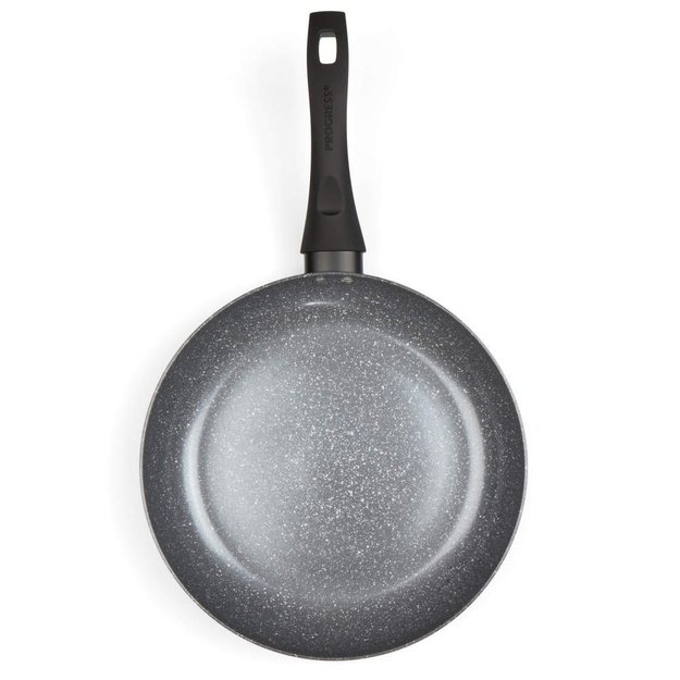 Progress BW12903EU7 Marble Ceramic 28cm Frypan, Blue