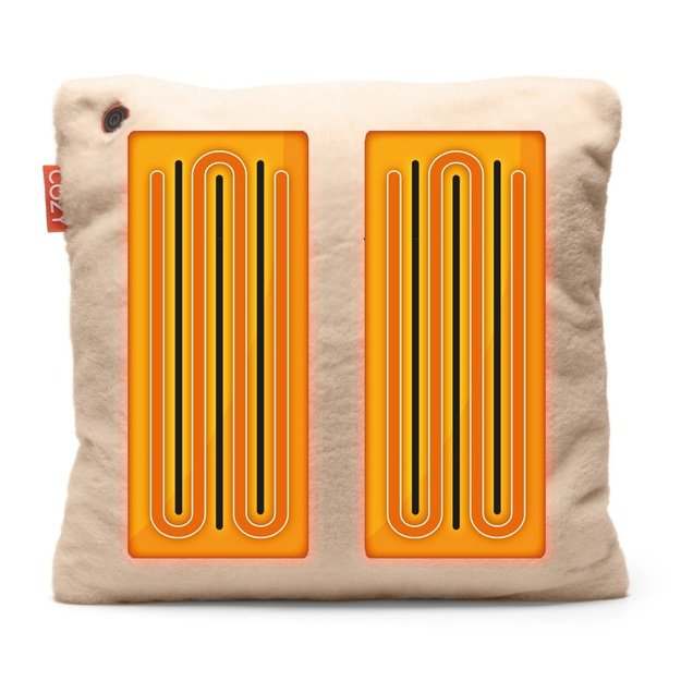 Bodi-Tek COZY Una Heated Comfort Cushion & Power Bank 10000 mAh, Beige