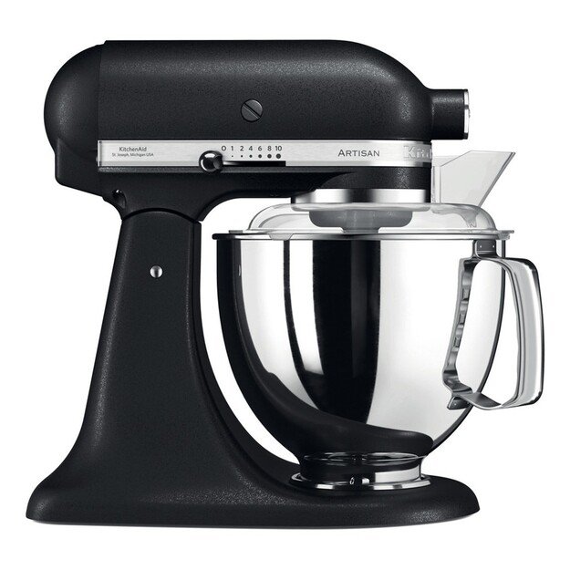 KitchenAid | Mixer | Artisan Elegance 5KSM175PSEBK | 300 W | Number of speeds 10 | Bowl capacity 4.8 L | Iron Black