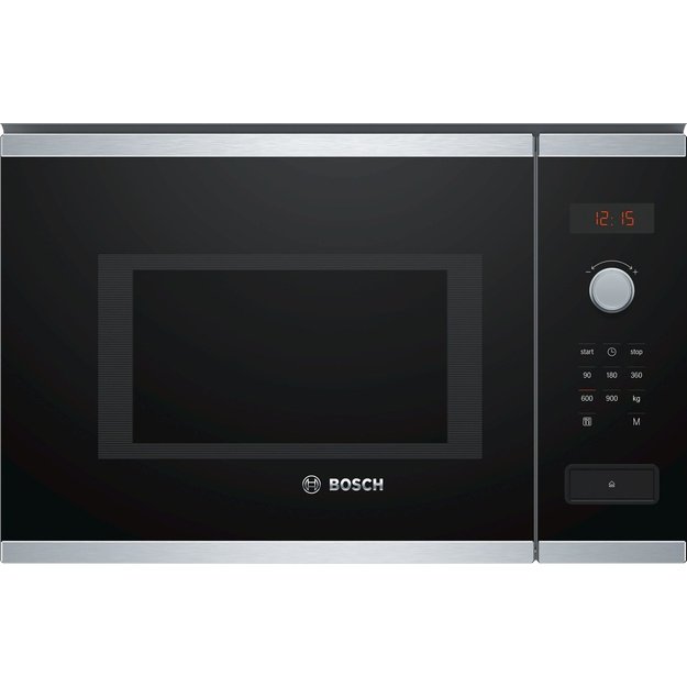 Cooker microwave BOSCH BFL553MS0 (900W, 25l, black color)