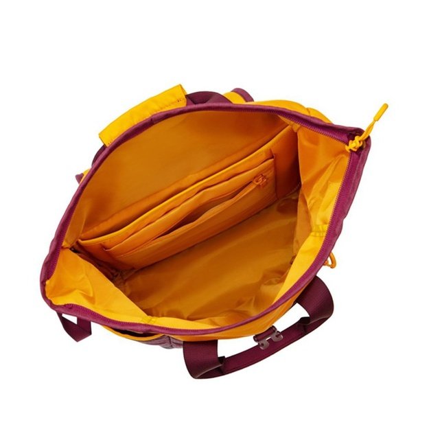 Rivacase Dijon 39.6 cm (15.6 ) Backpack Orange, Red