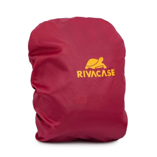 Rivacase Dijon 39.6 cm (15.6 ) Backpack Orange, Red