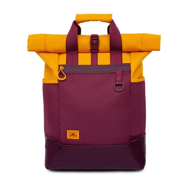 Rivacase Dijon 39.6 cm (15.6 ) Backpack Orange, Red