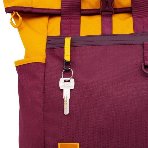 Rivacase Dijon 39.6 cm (15.6 ) Backpack Orange, Red