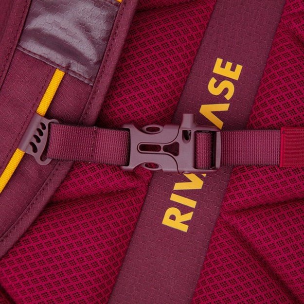 Rivacase Dijon 39.6 cm (15.6 ) Backpack Orange, Red
