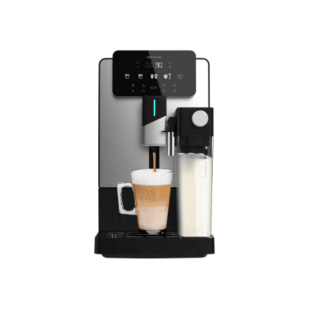 Cecotec Coffee machine | Cremmaet Latte Jar | Pump pressure 19 bar | Automatic | Built-in milk frother | Black