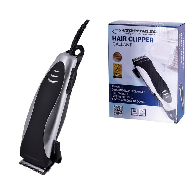 Esperanza EBC005S hair trimmers/clipper Black, White