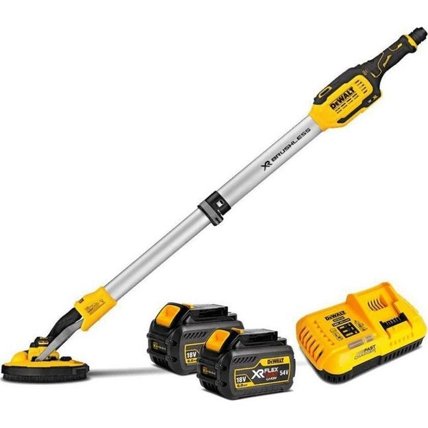 18V XR Drywall Grinder 2 AKU 6Ah
