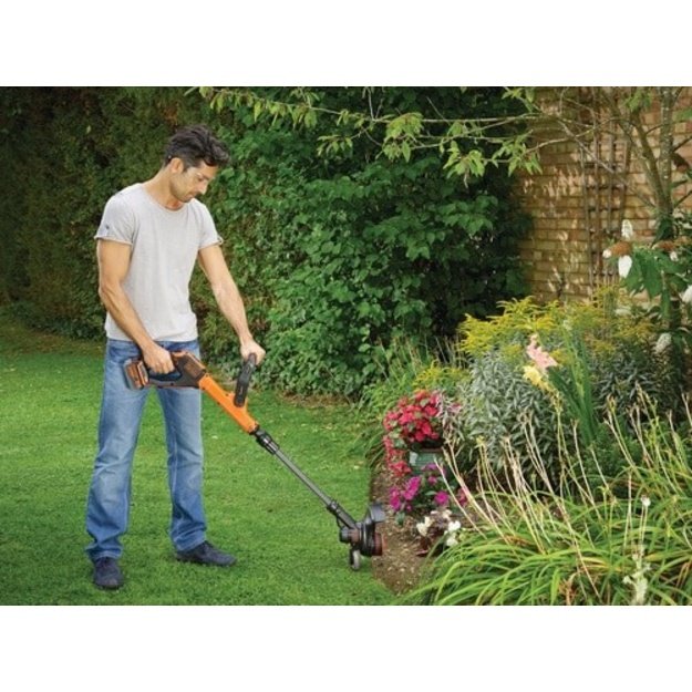 BLACK & DECKER Lawnmower-trimmer STC1840EPC-QW, 18V, 1x4.0 Ah | Cordless