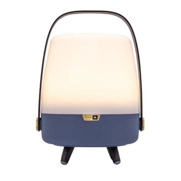 Kooduu Lite-up PLAY Mini Mono portable speaker Blue, White, Wood 8 W