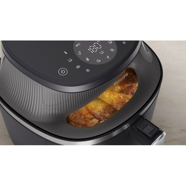 Philips 3000 series NA322/00 fryer Single 4.2 L Stand-alone 1400 W Hot air fryer Copper, Black
