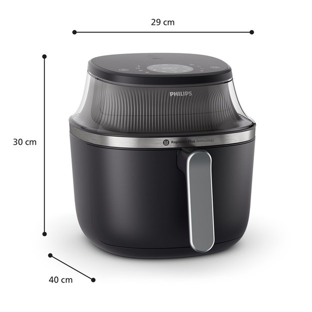 Philips 3000 series NA322/00 fryer Single 4.2 L Stand-alone 1400 W Hot air fryer Copper, Black