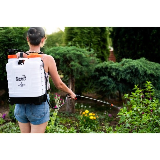 Backpack pressure sprayer ADLER AD 6810 16L