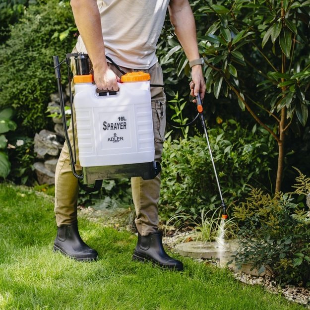 Backpack pressure sprayer ADLER AD 6810 16L