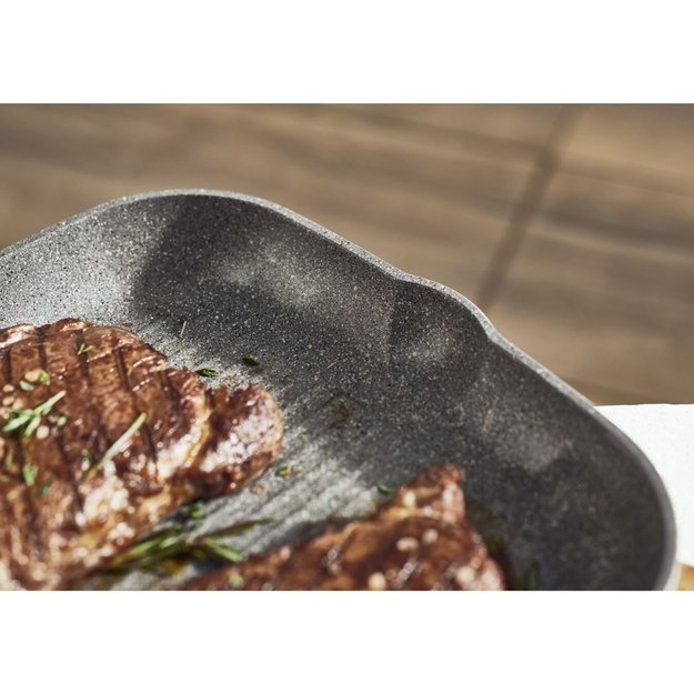 Keptuvė BALLARINI Murano grill granito 28 cm 75002-941-0