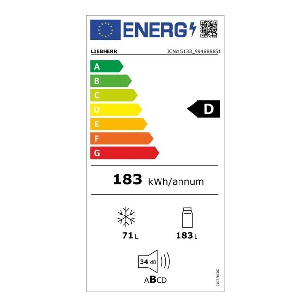Įmontuojamas &scaron;aldytuvas Liebherr ICNd 5133 Plus NoFrost