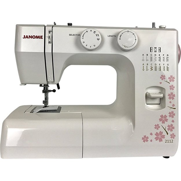 Siuvimo ma&scaron;ina Janome 2112, Cherry Blossom