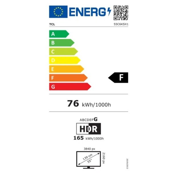 Televizorius TCL C6KS Premium QD-MiniLED, 55C6KS