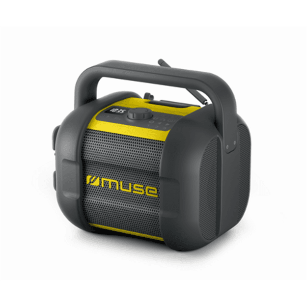 Muse | Jobsite Radio | M-968 BTY | 40 W | Waterproof | Bluetooth | Wireless connection | Portable | NFC features | Black