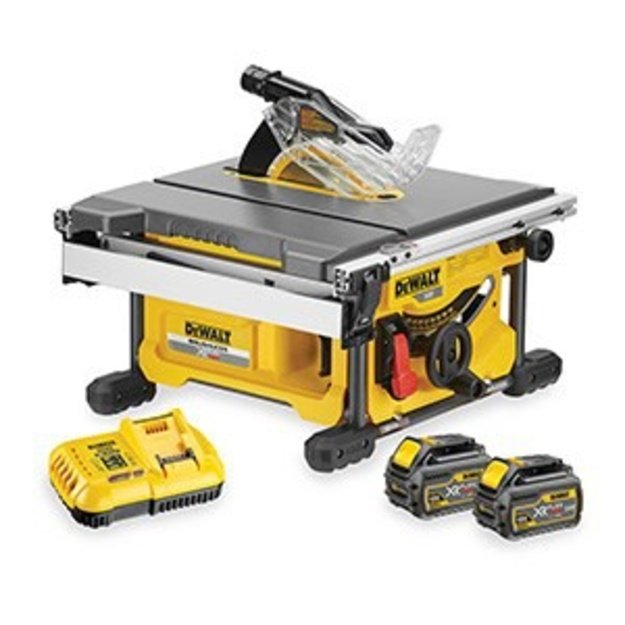54V Cordless Table Saw + 2 Batt