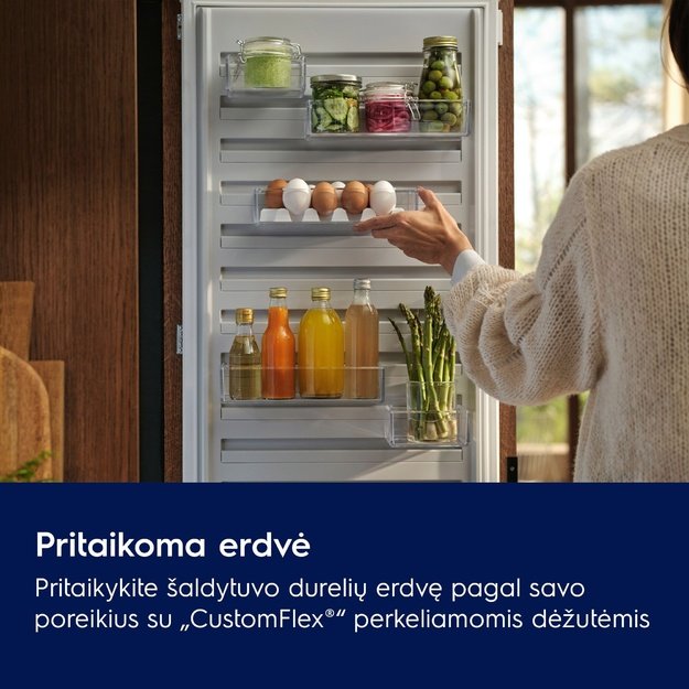 Įmontuojamas &scaron;aldytuvas Electrolux 600, TwinTech, ENCMUSP9S