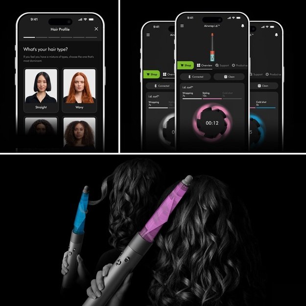 Dyson Airwrap i.d. Multistyler Warm Pink, Rose gold 1300 W 2.675 m
