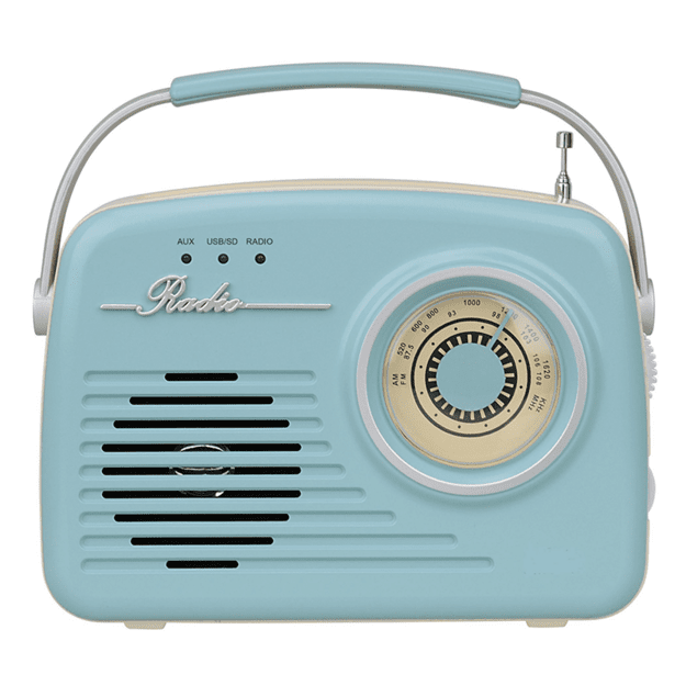 Setty Bluetooth speaker with radio Retro P350 Blue