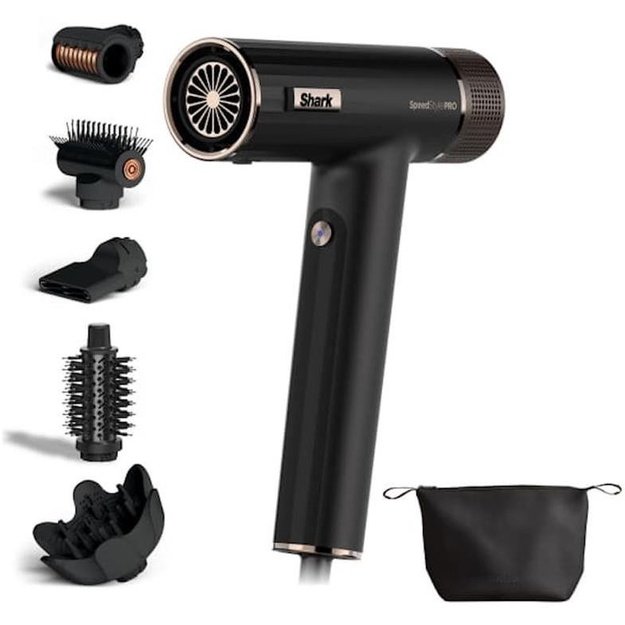 Plaukų džiovintuvas Shark SpeedStyle Pro 5-in-1, HD752EU, 1750 W, juodas