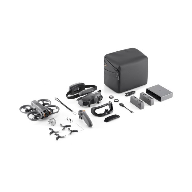 DJI Avata 2 Fly More Combo (3 Batteries) 4 rotors Quadcopter 12 MP 3840 x 2880 pixels 2150 mAh Black