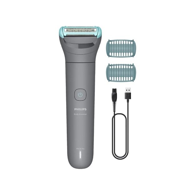 Philips Trimmer | BG3480/15 Series 3000 | Cordless | Wet & Dry | Number of length steps 3 | Grey
